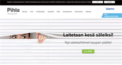 Desktop Screenshot of pihla.fi